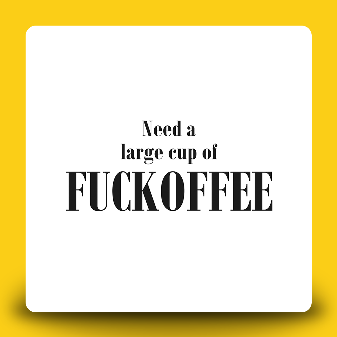 Large cup coaster