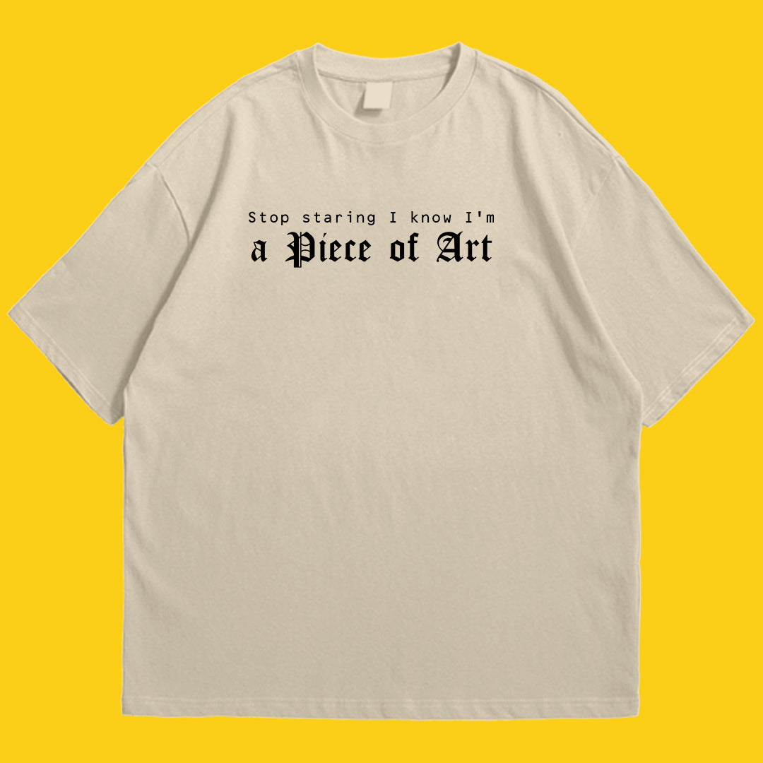 Piece of art Drop Shoulder