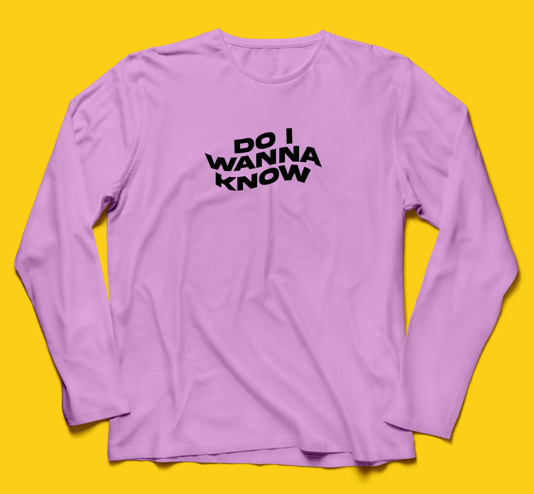 Do I wanna know