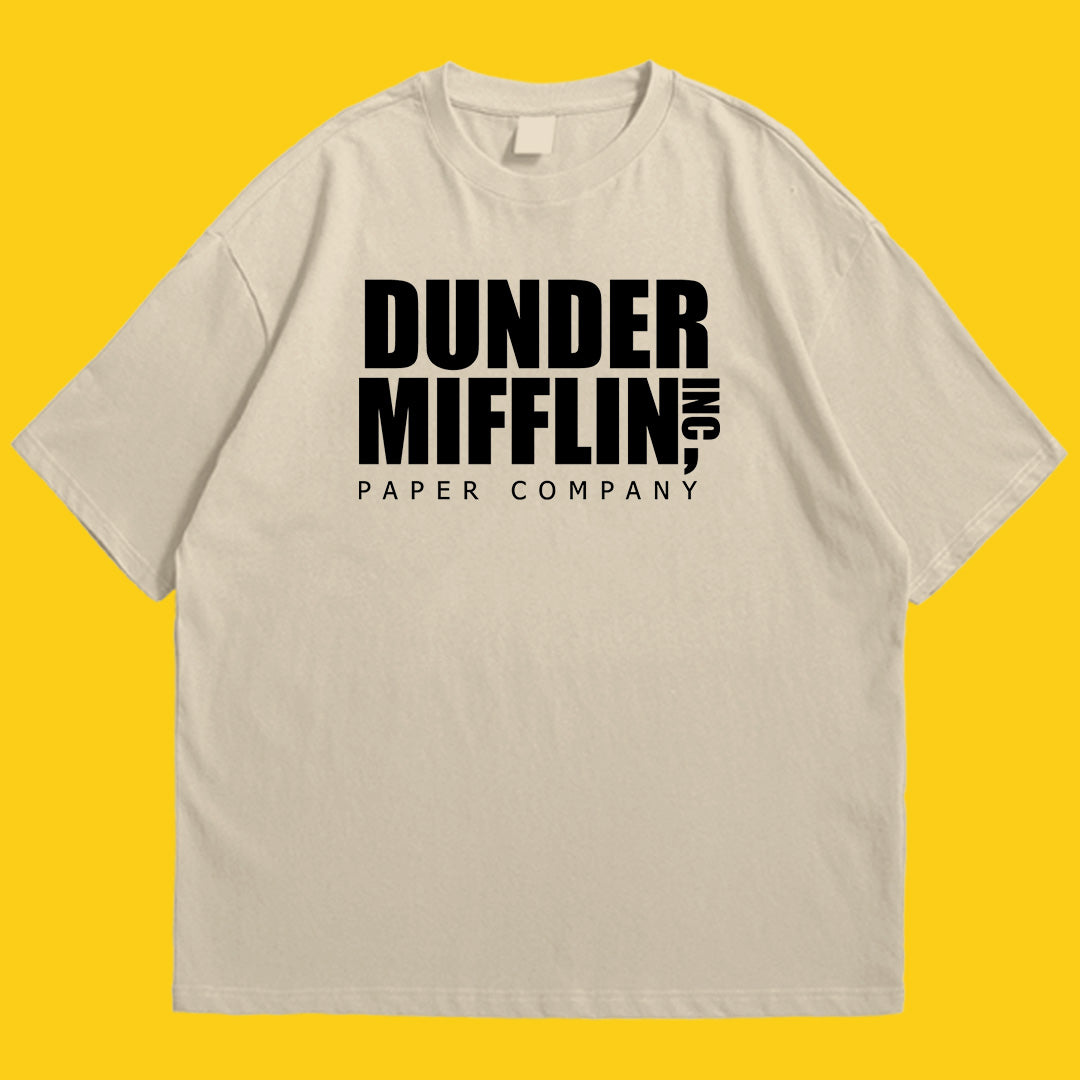 Dunder Mifflin Drop Shoulder