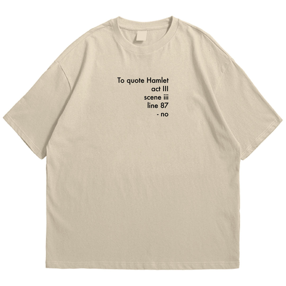 Hamlet Drop Shoulder