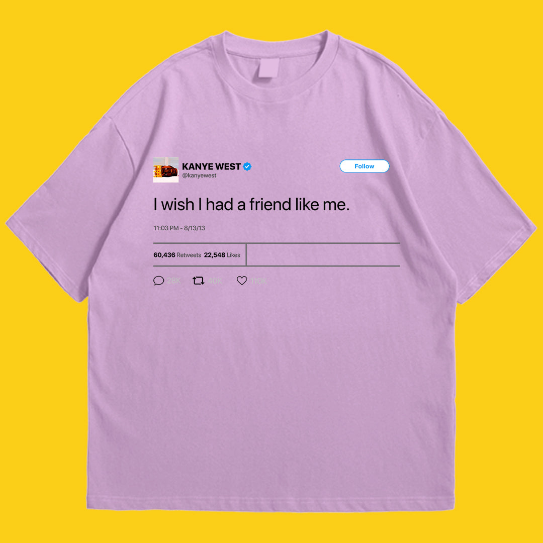 Kanye tweet 2 Drop Shoulder (Large size)