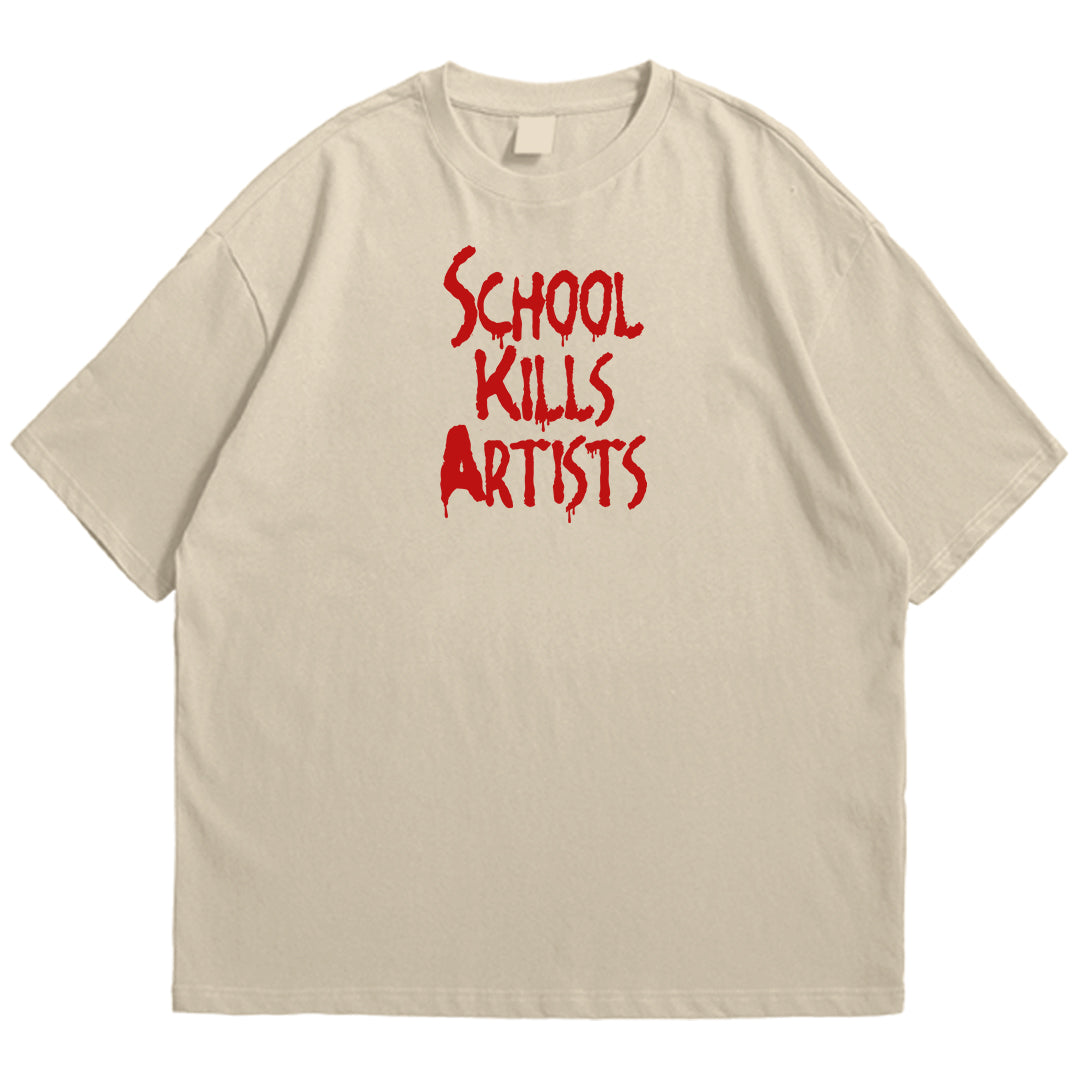 School kills artist Drop Shoulder