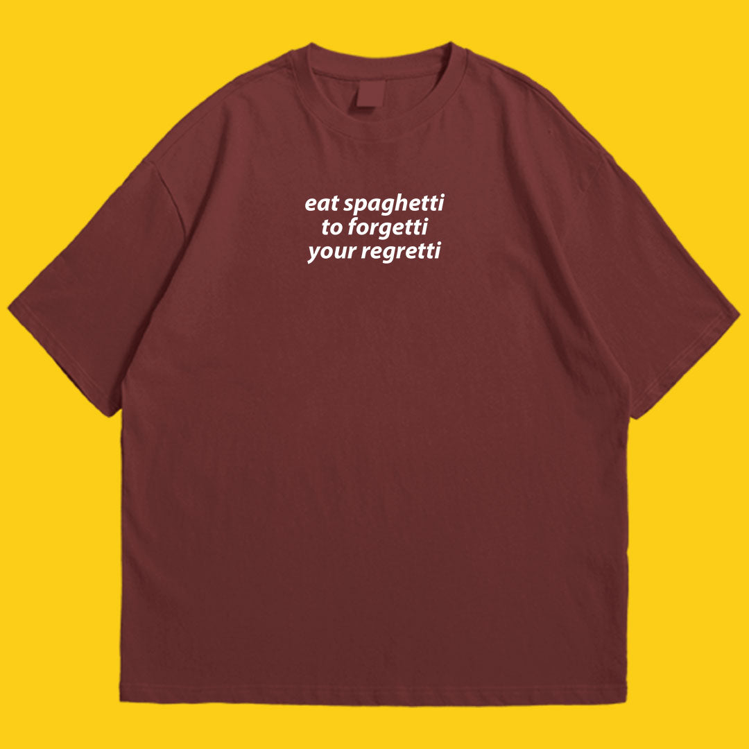 Spaghetti drop shldr