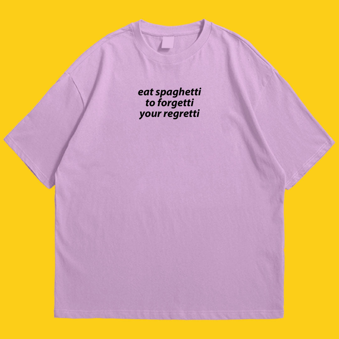 Spaghetti drop shldr