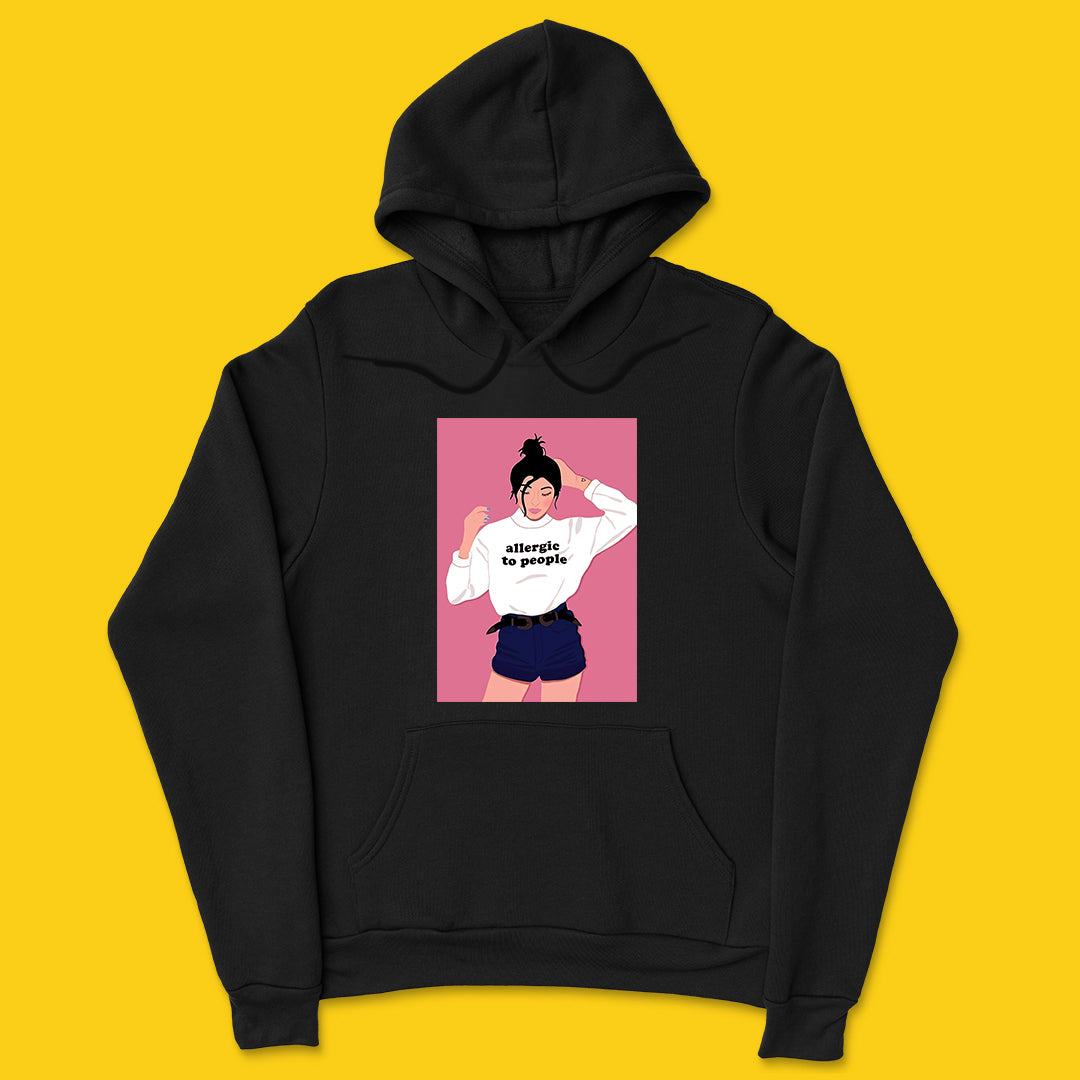 Allergic hoodie