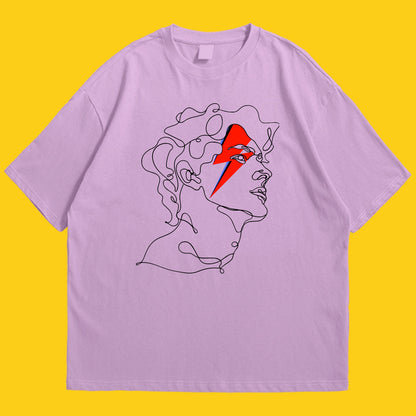 David Bowie Drop Shoulder