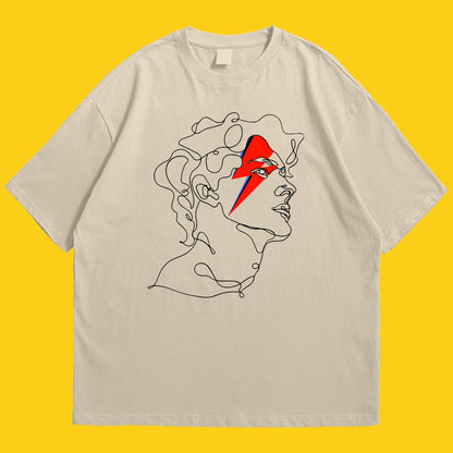 David Bowie Drop Shoulder