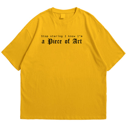 Piece of art Drop Shoulder