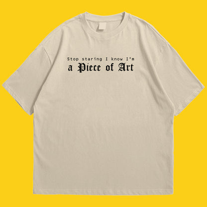 Piece of art Drop Shoulder