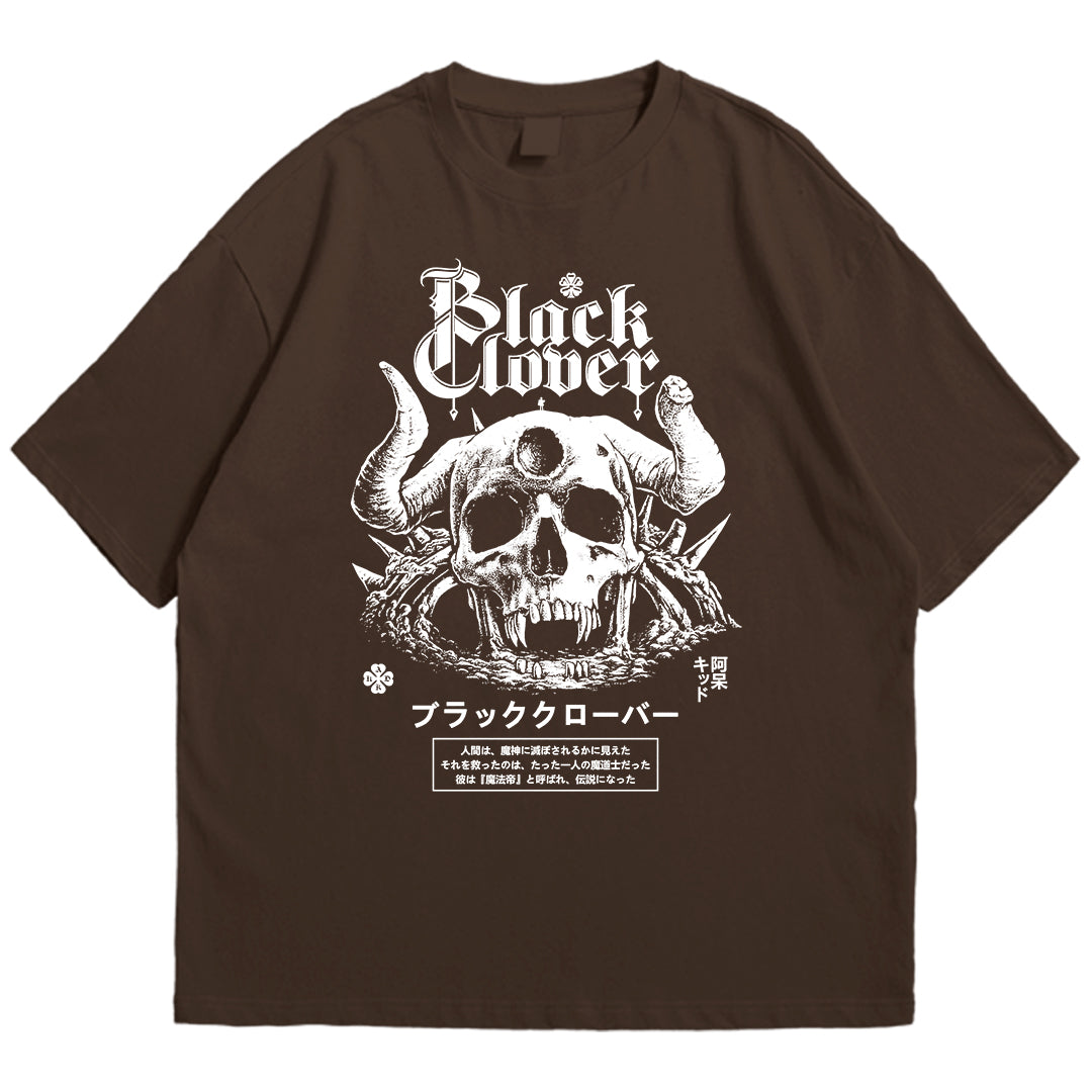 Black Clover Drop Shoulder