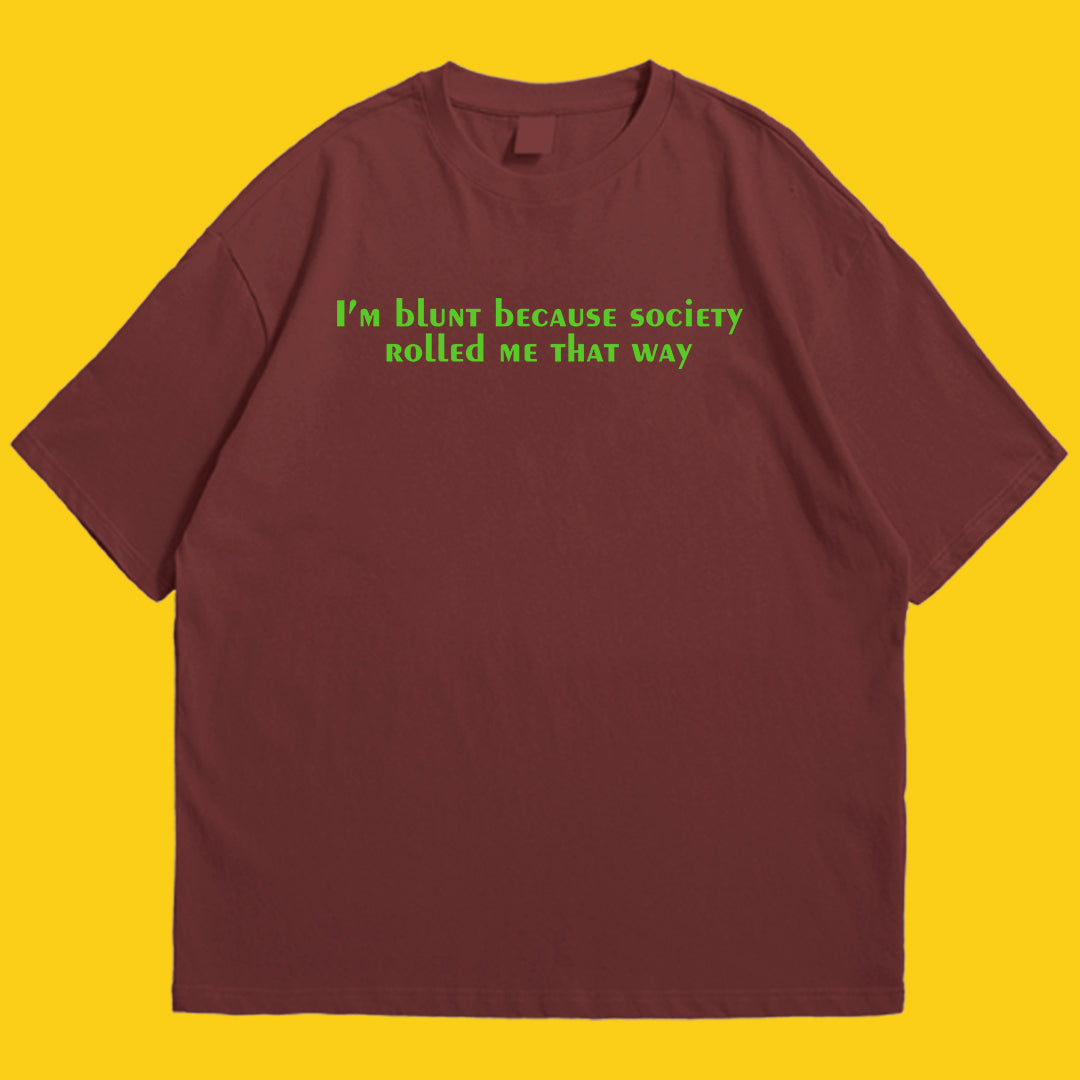 Blunt Drop Shoulder