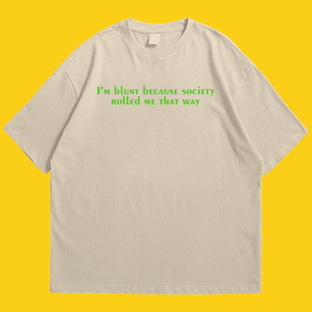 Blunt Drop Shoulder