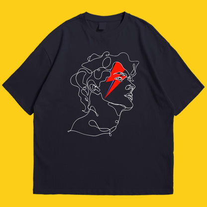 David Bowie Drop Shoulder