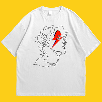 David Bowie Drop Shoulder