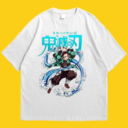 Demon slayer 2 Drop Shoulder