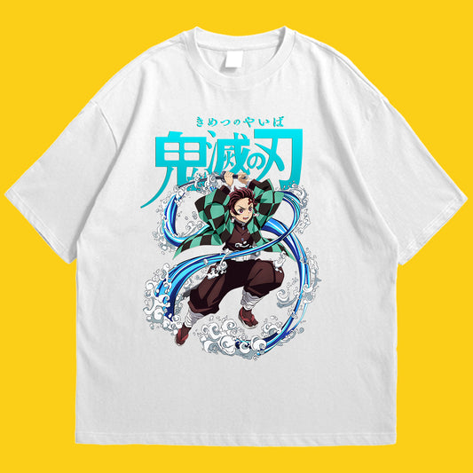 Demon slayer 2 Drop Shoulder