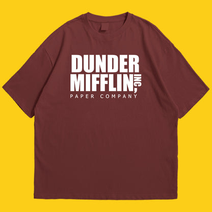 Dunder Mifflin Drop Shoulder