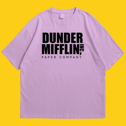 Dunder Mifflin Drop Shoulder