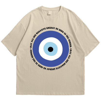 Evil eye Drop Shoulder