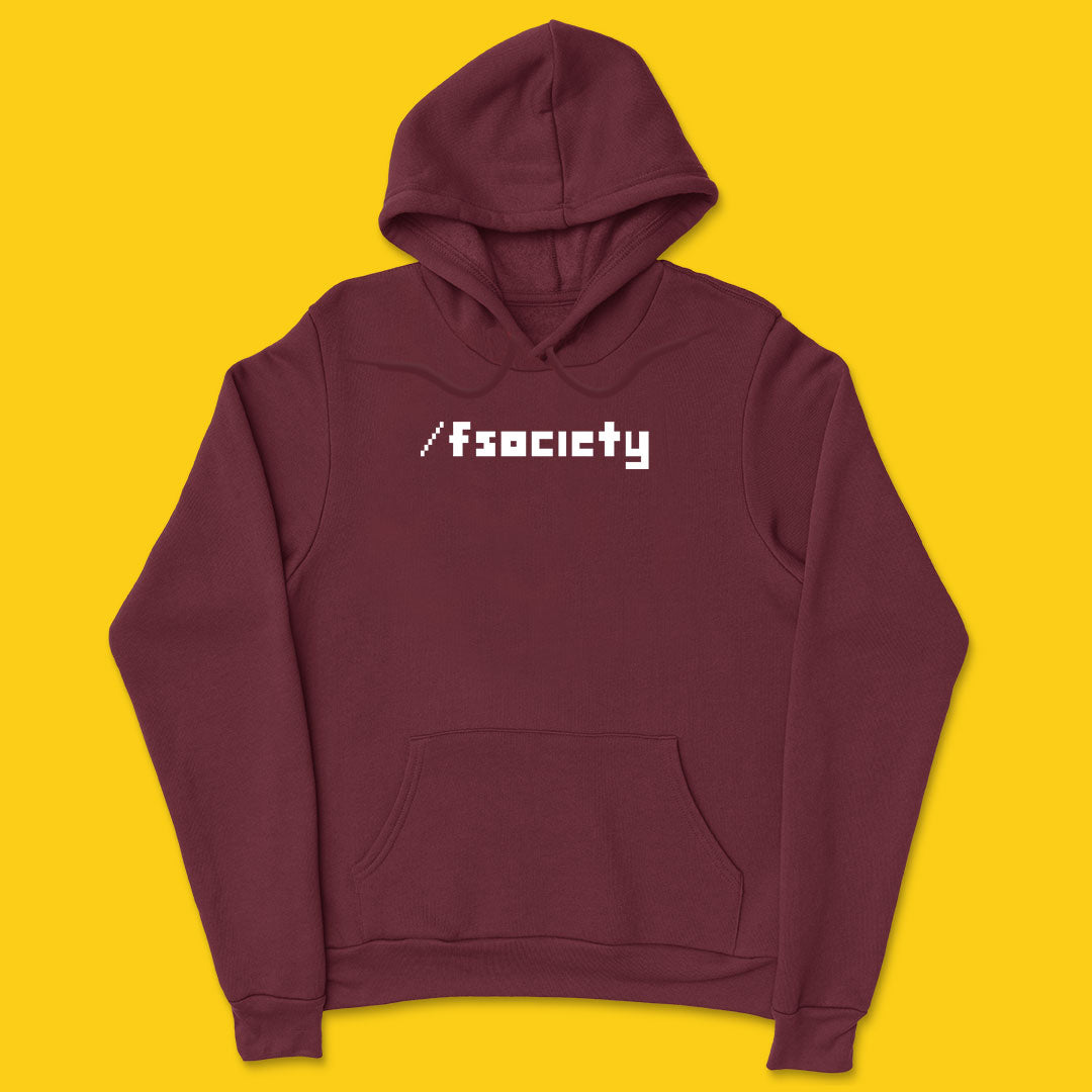 Fsociety hoodie hotsell