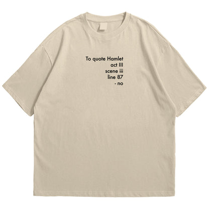 Hamlet Drop Shoulder