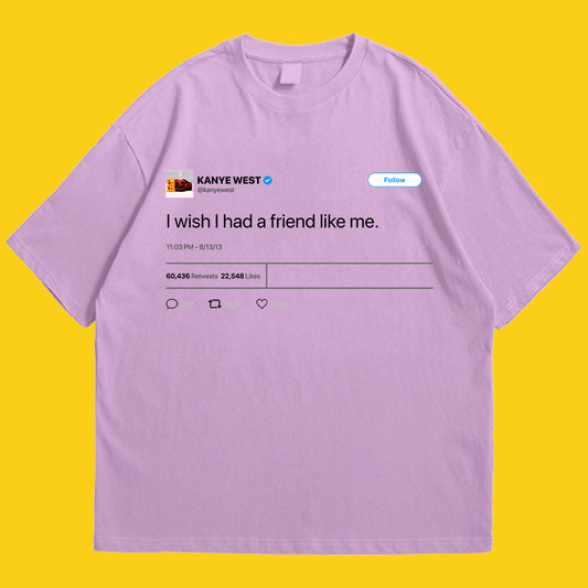 Kanye tweet 2 Drop Shoulder (Large size)