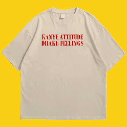 Kanye attitude Drop Shoulder
