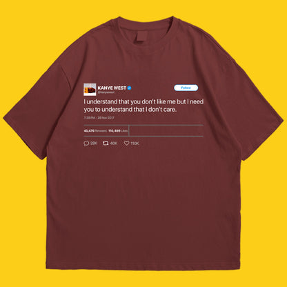 Kanye tweet Drop Shoulder
