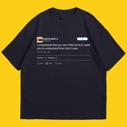 Kanye tweet Drop Shoulder