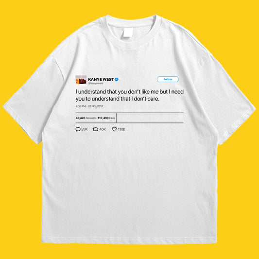 Kanye tweet Drop Shoulder
