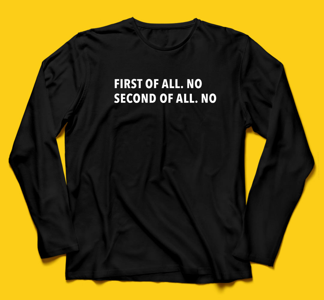 No Full Sleeves