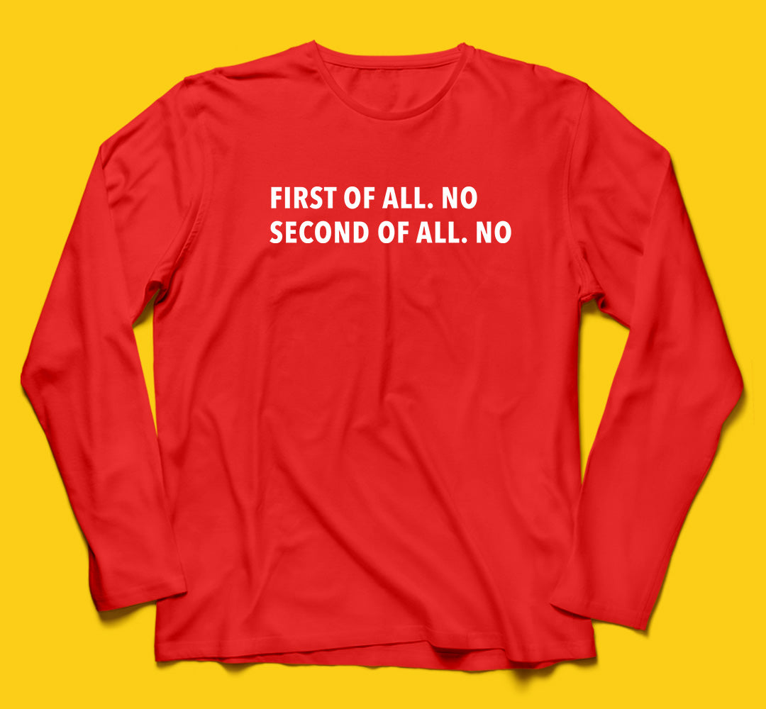 No Full Sleeves