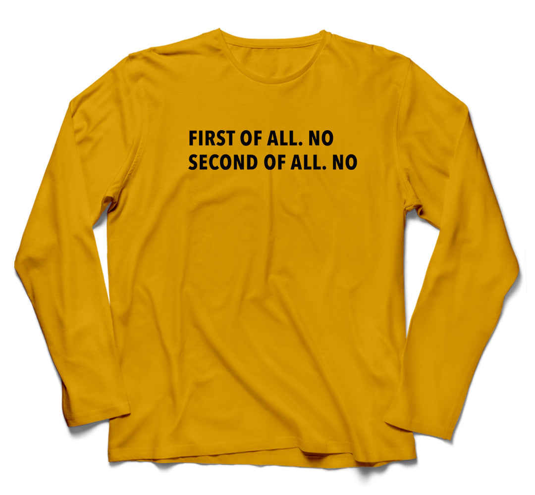No Full Sleeves