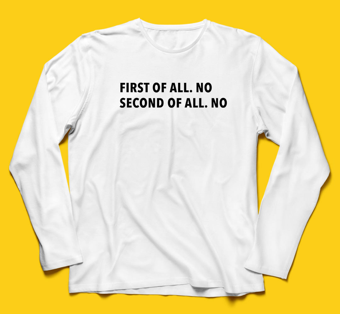 No Full Sleeves