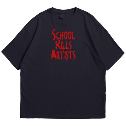 School kills artist Drop Shoulder
