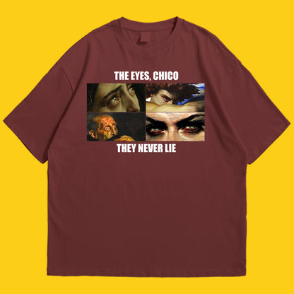 The eyes Drop Shoulder