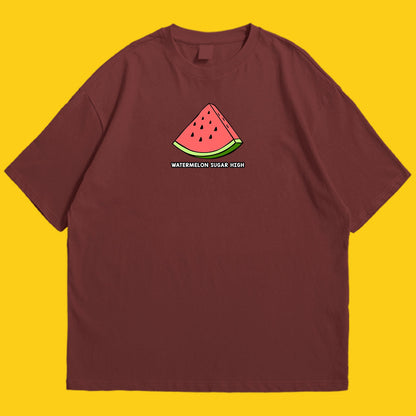 Watermelon Drop Shoulder