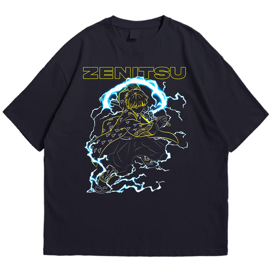 Demon Slayer Zenitsu Drop Shoulder